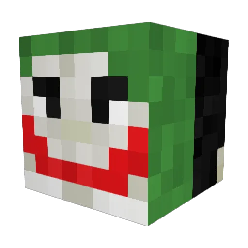 Fried_Soup Minecraft avatar head, 3D render