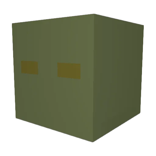 FriendlyCorpse Minecraft avatar head, 3D render