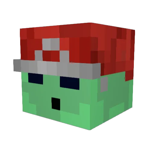 FriendlyDaniel42 Minecraft avatar head, 3D render