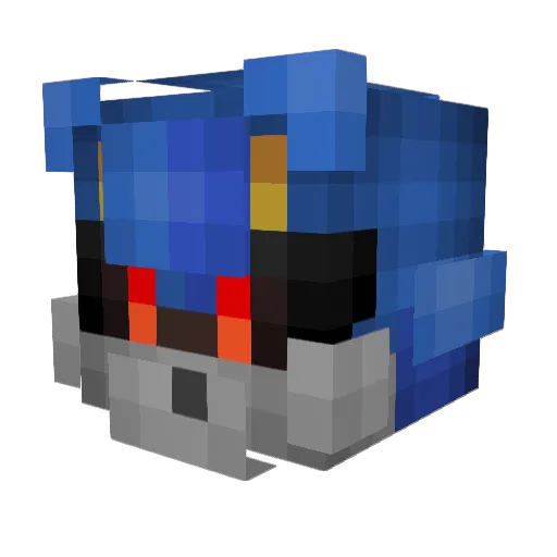 FriendlyDevil01 Minecraft avatar head, 3D render