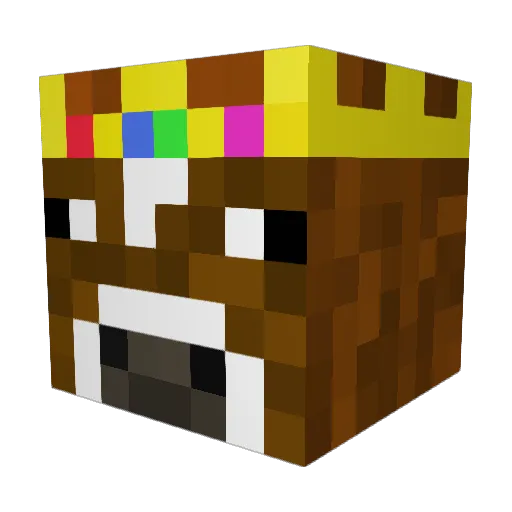 FriendlyErfo Minecraft avatar head, 3D render