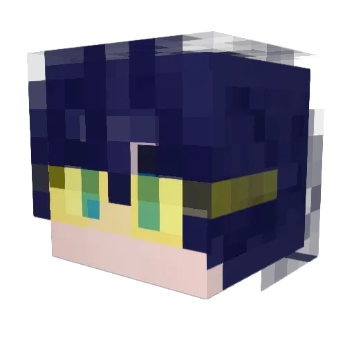 FriendlyEz8 Minecraft avatar head, 3D render