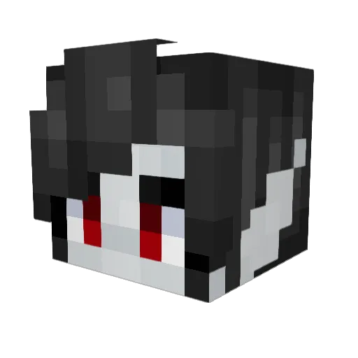 FriendsFade Minecraft avatar head, 3D render