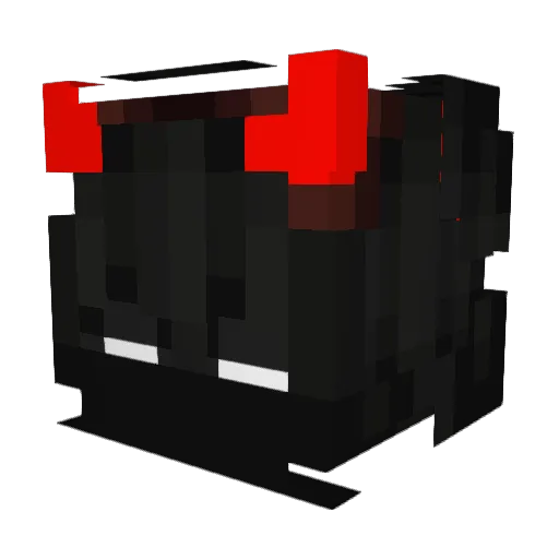 Frijolito129 Minecraft avatar head, 3D render