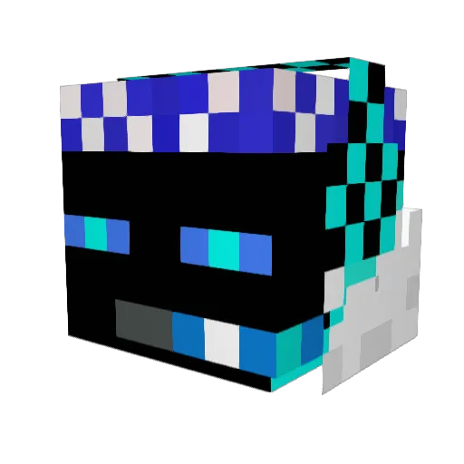Frik_adelle Minecraft avatar head, 3D render