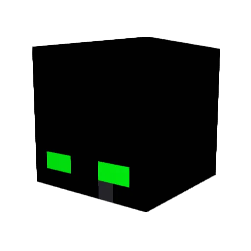 Frikinminer Minecraft avatar head, 3D render