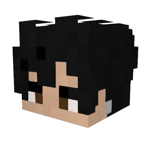 Frio038 Minecraft avatar head, 3D render