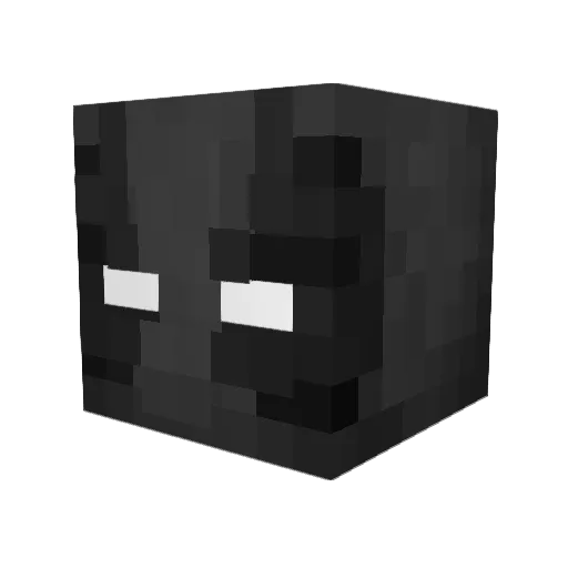 FrisbiXero Minecraft avatar head, 3D render