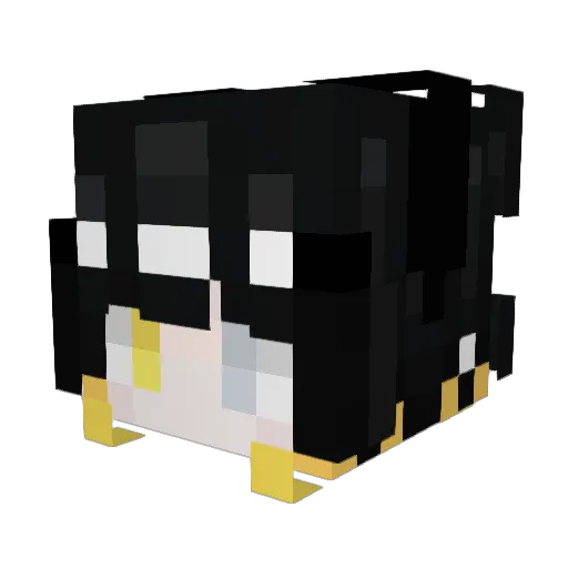 Friskfitz Minecraft avatar head, 3D render