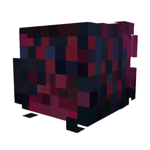 FriskyNova Minecraft avatar head, 3D render