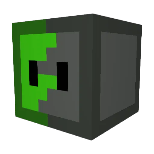Fristi_Tristi Minecraft avatar head, 3D render