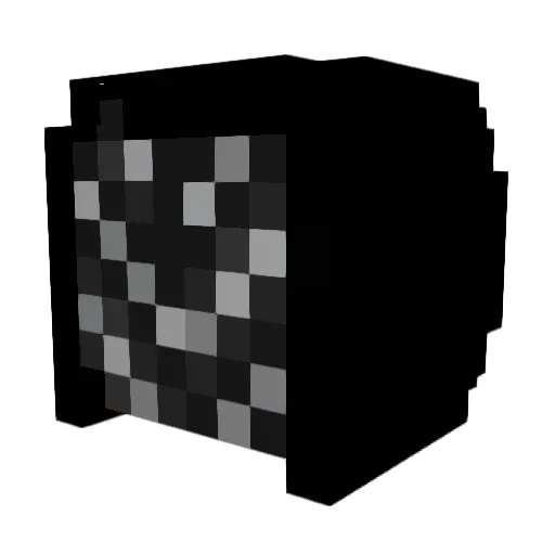 Fritix4 Minecraft avatar head, 3D render