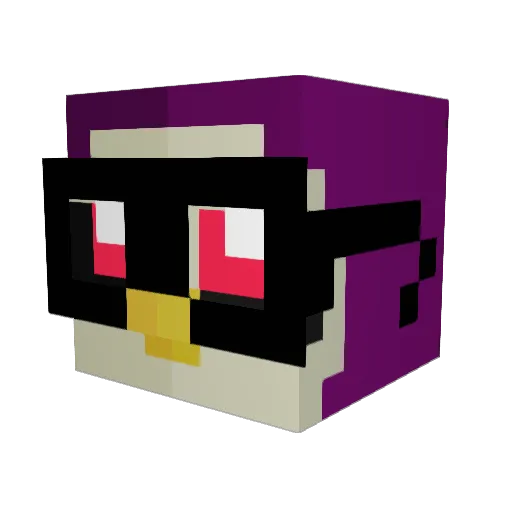 Fritjons_Biskeby Minecraft avatar head, 3D render