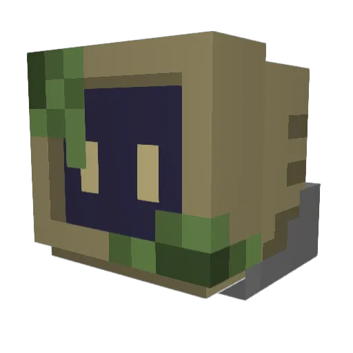 Fritoss0 Minecraft avatar head, 3D render