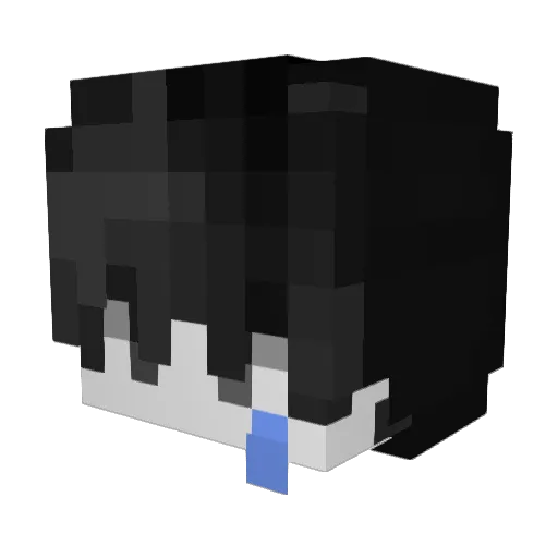 FrittencrewCLUB Minecraft avatar head, 3D render
