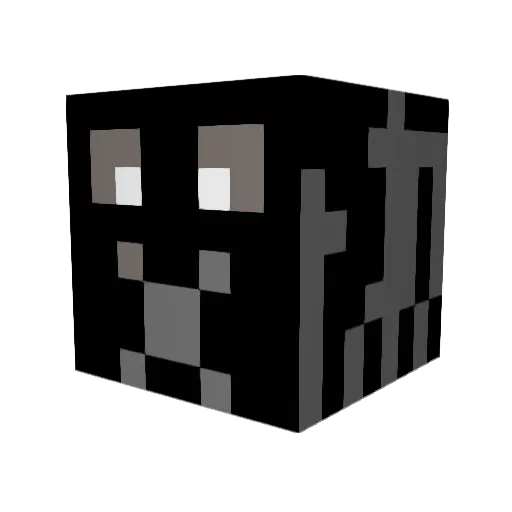 Fritzmick Minecraft avatar head, 3D render