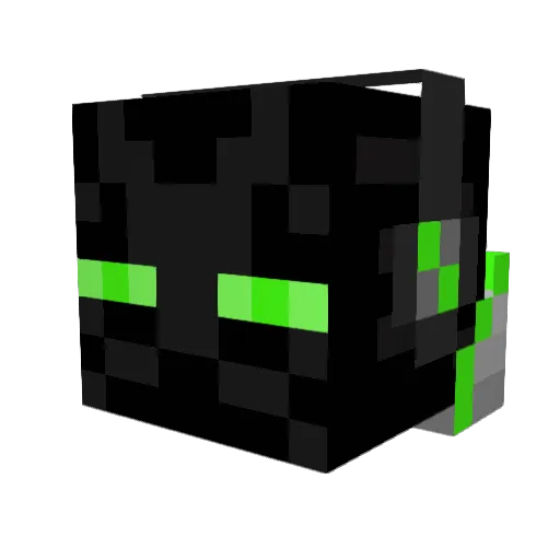 Frizlekib9 Minecraft avatar head, 3D render