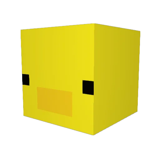 Frizlez_ Minecraft avatar head, 3D render