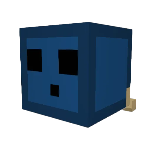 Frizor_47 Minecraft avatar head, 3D render
