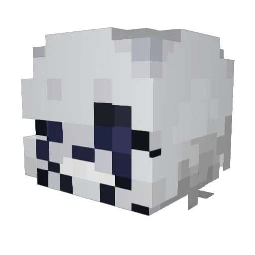 Frizz8000 Minecraft avatar head, 3D render