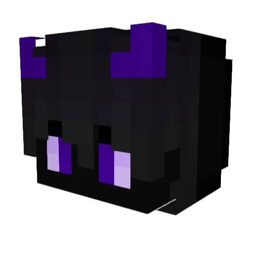 FroFizenre Minecraft avatar head, 3D render