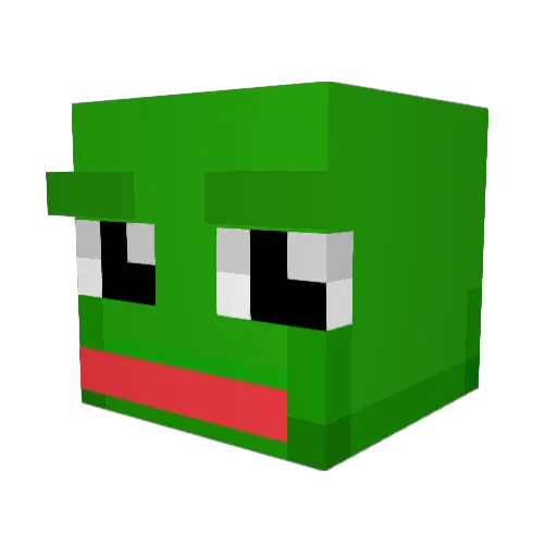 Froda_Sama Minecraft avatar head, 3D render