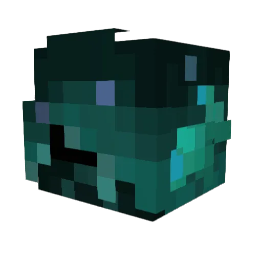 Frodees13 Minecraft avatar head, 3D render
