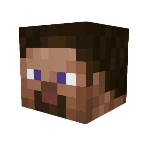 Frodig32 Minecraft avatar head, 3D render