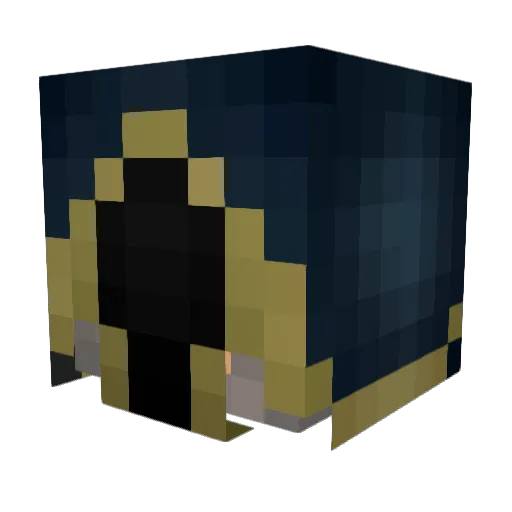 FrodoBaggins1 Minecraft avatar head, 3D render