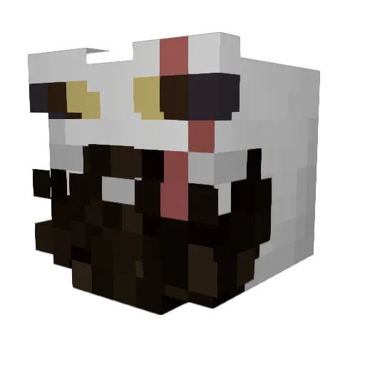 FrogWitGingerAle Minecraft avatar head, 3D render