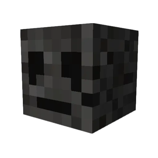 Frogamania Minecraft avatar head, 3D render