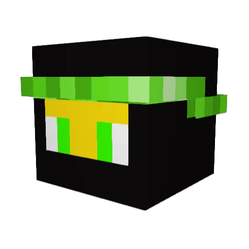 Frogawesome Minecraft avatar head, 3D render
