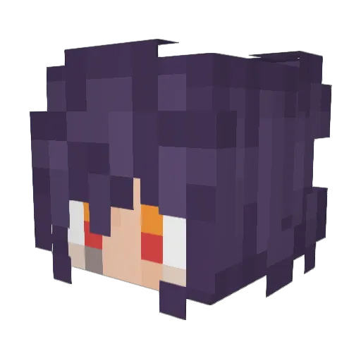 Frogfield Minecraft avatar head, 3D render