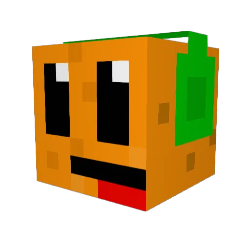 Froggerboi Minecraft avatar head, 3D render