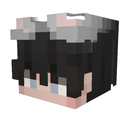 FroggieBro Minecraft avatar head, 3D render
