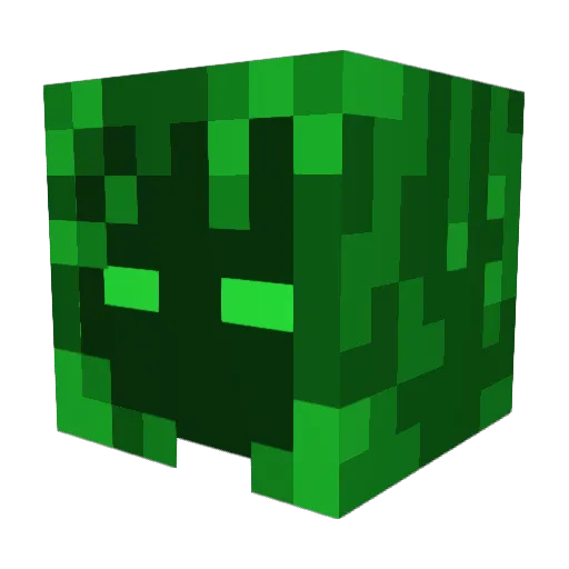 Froggy303 Minecraft avatar head, 3D render