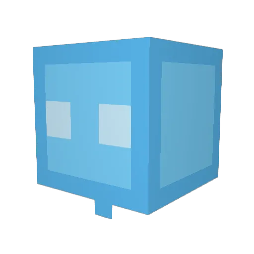 FroggyVR1324 Minecraft avatar head, 3D render