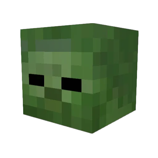 Froggy_94 Minecraft avatar head, 3D render