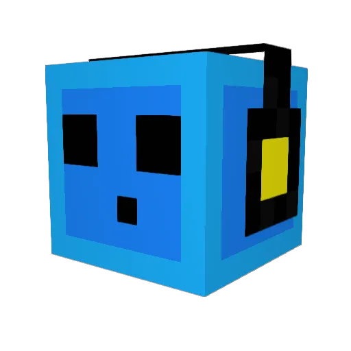 Frogman679 Minecraft avatar head, 3D render