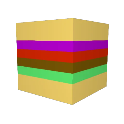 Frogo23 Minecraft avatar head, 3D render