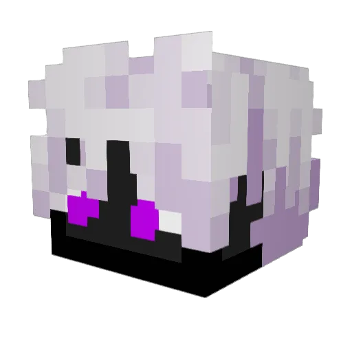 Frokie749 Minecraft avatar head, 3D render