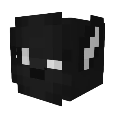 Frokiitos Minecraft avatar head, 3D render