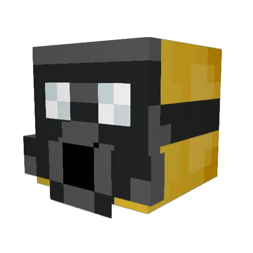 FroskysII Minecraft avatar head, 3D render