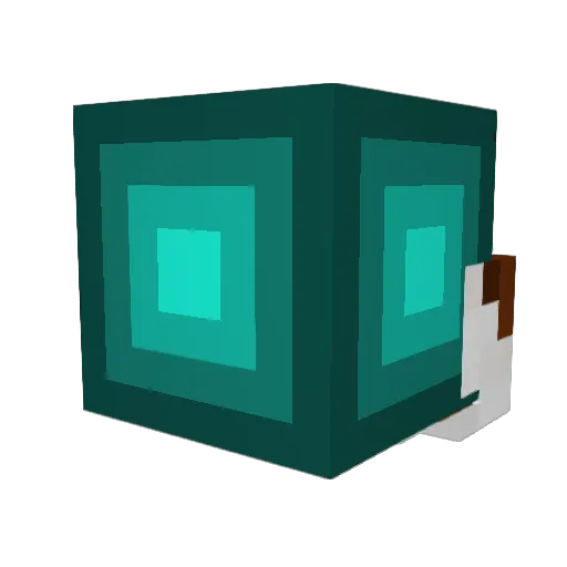Frosskiel Minecraft avatar head, 3D render