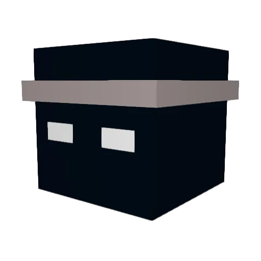 Frossttyy Minecraft avatar head, 3D render
