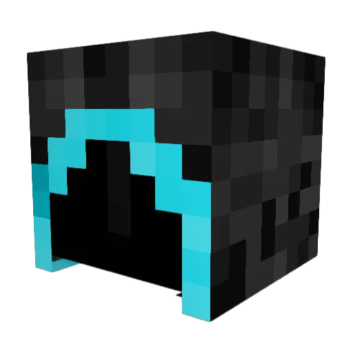 Frost157 Minecraft avatar head, 3D render
