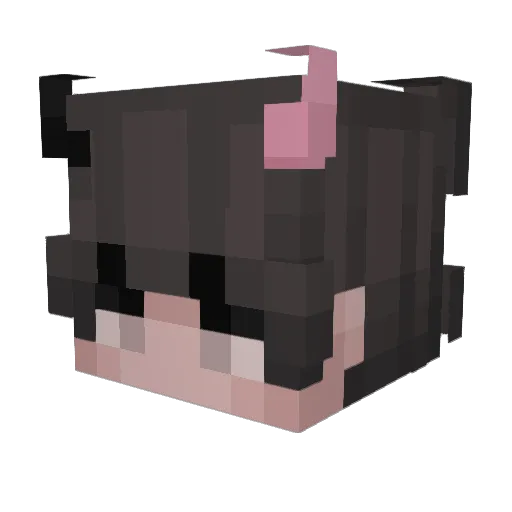 FrostByte230 Minecraft avatar head, 3D render