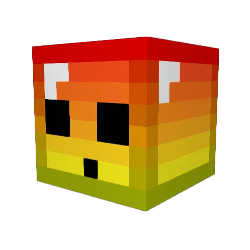 FrostFighter360 Minecraft avatar head, 3D render