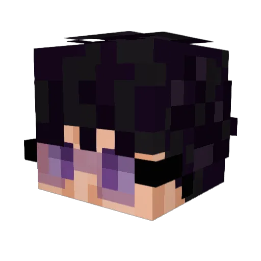 FrostFinn2611 Minecraft avatar head, 3D render