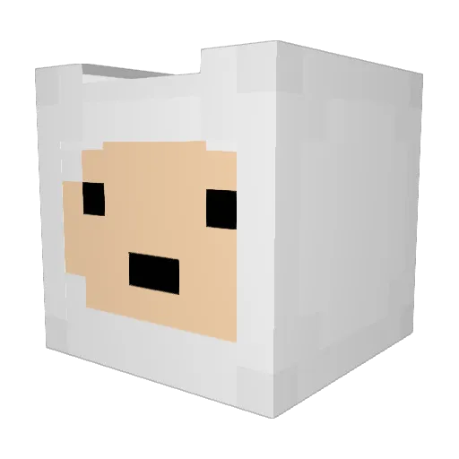 FrostKill__ Minecraft avatar head, 3D render